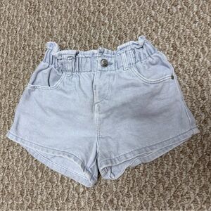 Zara Kids Light Denim Wash Shorts